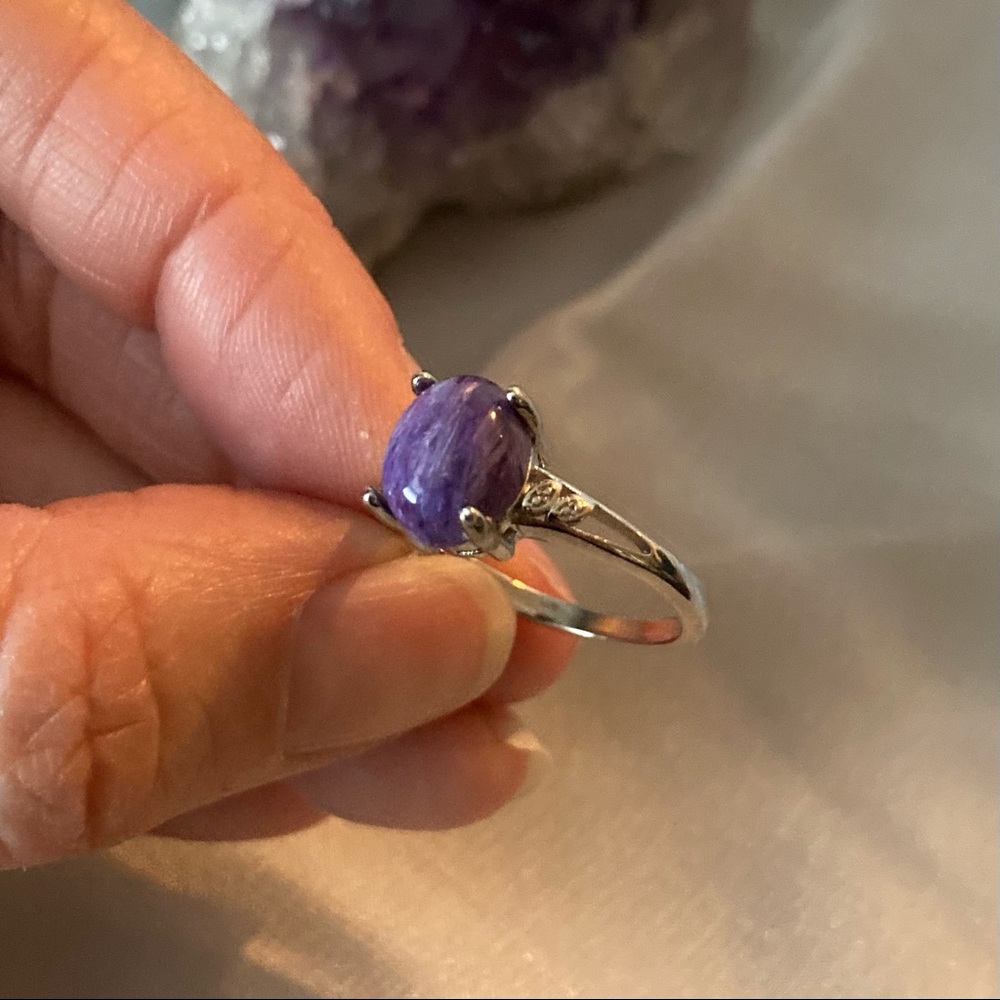 Charoite Rings - Picture 6 of 10